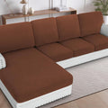 H.VERSAILTEX Sectional Couch Covers 8 Pieces Stretch Sofa Covers by HVERSAILTEX