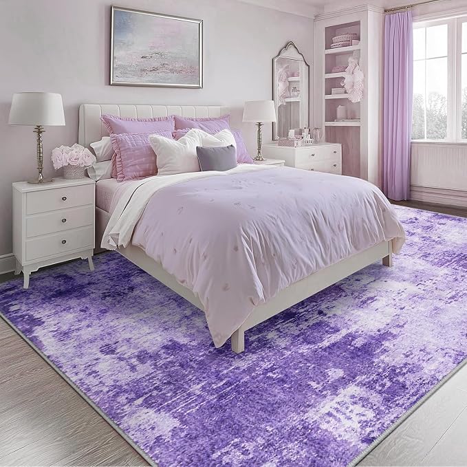 RELEANY Washable 10'x14' Abstract Area Rug - Image 2