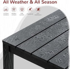 Stoog 7 Pieces Patio Dining Sets, All-Weather HIPS & Aluminum Outdoor Dining - Image 5