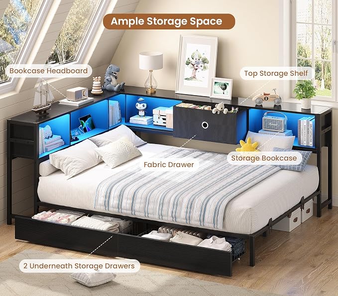 Hasuit Full Corner Bed Frame - Image 4