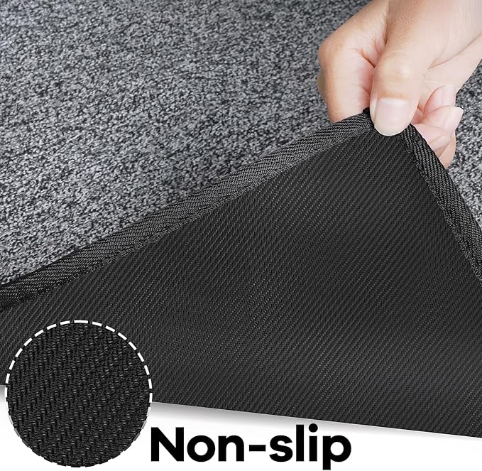 AREDO Runner Rug with Non Slip Rubber Backing, Washable Soft Floor Carpet - Image 3