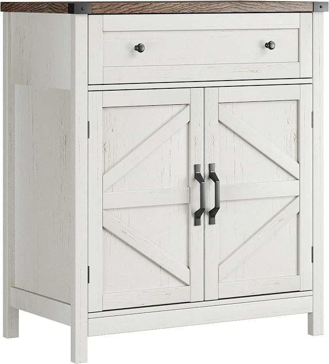ChooChoo Kitchen Storage Cabinet, Coffee Bar Cabinet, Farmhouse Buffet Sideboard - Image 8