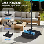 SUPERJARE 15FT Outdoor Patio Umbrella - Image 4