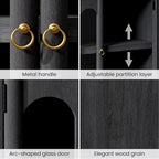Fatmok Sideboard Buffet Cabinet Set of 2 - Image 6