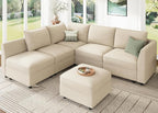 HONBAY Modular Sectional Couch L Shaped Sectional Sofa by HONBAY