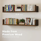 Wall Bookshelf, U Shaped Floating Bookshelf, Hanging Bookshelves - Image 5