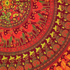 Mandala Floor Pillow Cover Meditation Cushion Seating Throw Hippie Round - Image 5