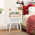 Lerliuo Rattan Nightstands set of 2 - Image 6