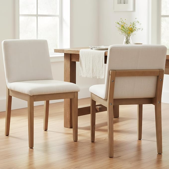Farmhouse Wooden Dining Chairs by DMFurniture