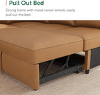 HONBAY Sleeper Sectional Couch - Image 3
