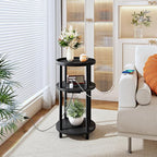 HOOBRO Set of 2 Small Round Side Tables - Image 8