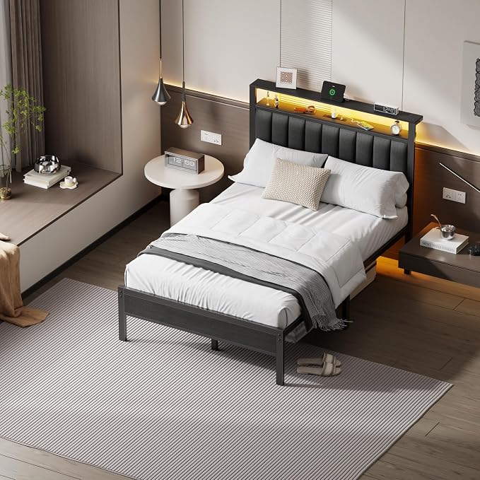 Furnulem Full Size Bed Frame - Image 6