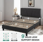 Novilla Full Size Bed Frame - Image 5