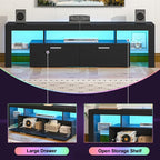 Clikuutory Modern Lighting 63 inch TV Stand - Image 4