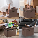 DocSafe Storage Ottoman Foot Rest Stool - Image 5