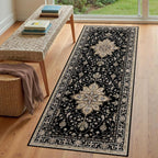 RELEANY Washable Area Rug, Runner 3'x8', Water Repellent, Pet Friendly - Image 3
