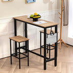 Finnhomy 47" Industrial Bar Table Set - Image 3
