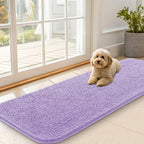 OLANLY Dog Door Mat for Muddy Paws 59x20, Super Absorbent Chenille Mud Mat | by OLANLY