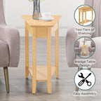 Convenience Concepts American Heritage Wedge End Table 24" - Image 3