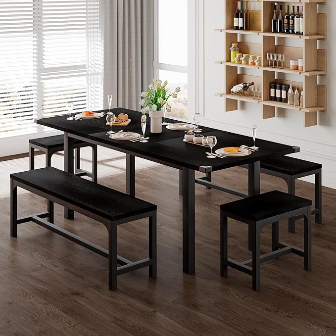 Feonase 5-Piece Dining Table Set by FEONASE