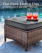 HILLGA 7-Piece Luxury Patio Furniture Set - Image 9