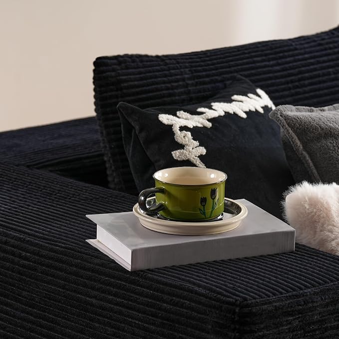ovios 104" Cloud Boneless Couch - Image 8
