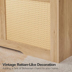 HOOBRO Storage Bench, 39.3" Toy Box, Rattan-Like Storage Chest, Sturdy Entryway - Image 7