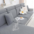 Smiry Waterproof Couch Cushion Covers, Stretch Jacquard Sectional Couch Covers by Smiry