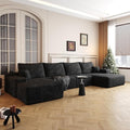 136" Sectional Couches for Living Room Cloud Couch Sofa by AWarmHomeForYou