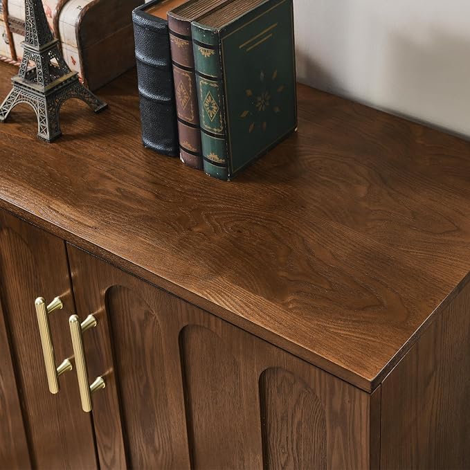 LKTART Sideboard Buffet, Mid Century Modern Storage Cabinet - Image 6