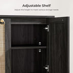 SICOTAS Rattan Sideboard Buffet Cabinet - Image 6