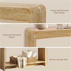 Farmhouse Entryway Table, 43.7" Console Tables - Image 5