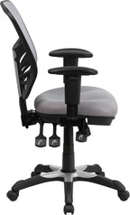 Flash Furniture Nicholas Mid-Back Swivel Office and Gaming Chair, Ergonomic - Image 6