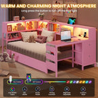 DICTAC Corner Twin Bed Frame - Image 4