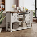 LUXOAK Farmhouse Entryway Table by LUXOAKAddMoreStyletoHome