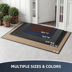 Front Door Mat Outside Entrance, Heavy Duty Waterproof Doormat | 61.5"x36" - Image 5