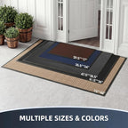 Front Door Mat Outside Entrance, Heavy Duty Waterproof Doormat | 61.5"x36" - Image 4