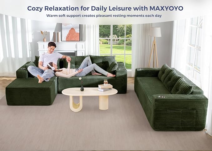 MAXYOYO Modular Sectional Couch - Image 3