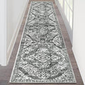 HEBE Hallway Runner Rug 2'x8', Washable Non Slip Kitchen Rug Runner | Soft Boho by HEBE