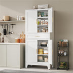 YAUWOH 71''Tall Kitchen Pantry Cabinet - Image 2