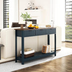 RUSTOWN Fluted Wood Console Table - Image 8