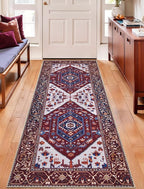 SERISSA 2x5 Washable Non Slip Boho Runner Rug - Image 5