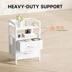 Lazzanto Night Stand Bedside Table Bedroom - Image 7