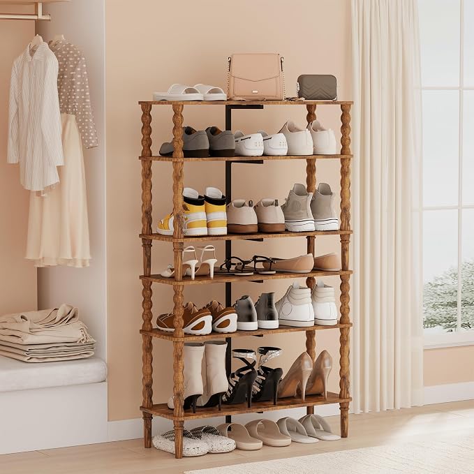 Veegle Shoe Rack, 3 Tier Shoe Organizer - Image 7