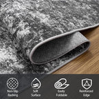 Aelenmu Round Rug 6ft Washable Rug - Image 6