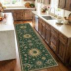 Vacuum-Friendly, 2x8 Washable Area Rug by meejou