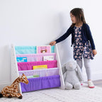 Humble Crew Kids Bookshelf, 4-Tier Front-Facing Book Display Organizer - Image 2