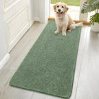 OLANLY Dog Door Mat for Muddy Paws 70x32, Super Absorbent Chenille Mud Mat | by OLANLY