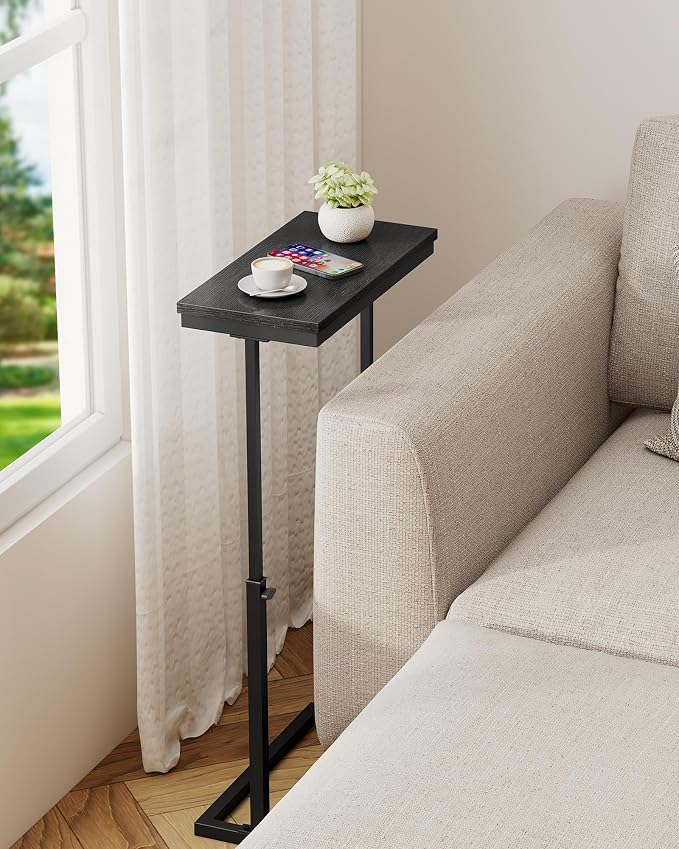 TUTOTAK End Table, Side Table, Tall Couch Table, Sofa Table, Living Room - Image 9