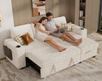 Vipbear 86" Modular Sectional Sleeper Sofa - Image 2